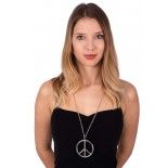 P'TIT Clown re48101 - Collier hippie argent