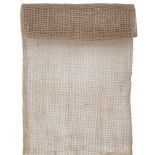 SANTEX 4891-25-30, Chemin de table Jute éco, Naturel