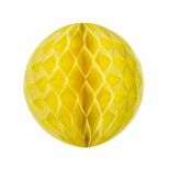 Party Pro 50224L, Boule alvéolée jaune 30 cm