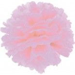 Party Pro 50247, Boule Pompon Papier De Soie Rose vintage 40 cm