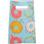 Lot de 10 Sacs de fête DONUT en papier