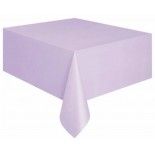 Nappe plastique rectangle lilas 