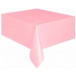 Nappe plastique rectangle rose