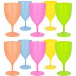 LOT de 10 Gobelets Party Cup plastique, coloris assortis 35cl