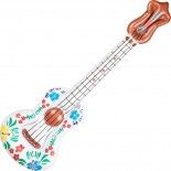 Guitare Ukulele Aloha gonflable 104cm