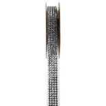 SANTEX 5267-4-15, Ruban strass autocollant, argent