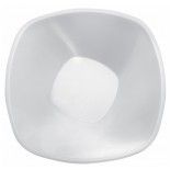 Lot de 3 Saladiers en plastique carré 3L, Blanc