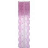 SANTEX 5489-5-50, Ruban dentelle 50 mm, rose