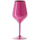 BOITE de 6 Verres Wine Cocktail à pied 47cl incassables, Fuchsia