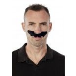 P'TIT Clown re55010 - Moustache plombier, noire