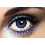 P'TIT Clown re55532 - Lentilles de contact fantaisie, iris bleu, la paire