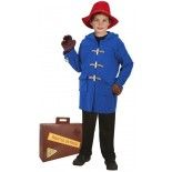 P'TIT Clown re55552 - Déguisement enfant Ours Paddington 7/9 ans