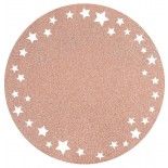 Lot 6 Sets de table Paillettes Premium 34cm ETOILES, Rose Gold