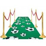 Petit tapis Football jetable 4,5m Vert 