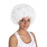 P'TIT Clown re64465 - Perruque WILLY Afro, blanc