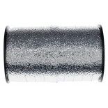 SANTEX 6472-4, Bobine Bolduc Gaufré brillant 10mm x 25 m, Gaufré Argent