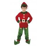 P'TIT Clown re65653 -Déguisement enfant lutin, 128 cm 7/9 ans