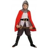 P'TIT Clown re66533 - Déguisement enfant chevalier rouge taille 10/12 ans