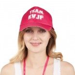 P'TIT Clown re66607 - Casquette Team EVJF, rose