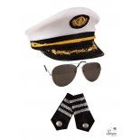 Set Accessoires déguisement Capitaine de bateau