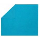 Lot de 16 Sets de table rectangulaires Airlaid voie sèche, Bleu Aqua