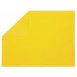 Lot de 16 Sets de table rectangulaires Airlaid voie sèche, Jaune