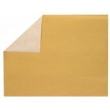 Lot de 16 Sets de table rectangulaires Airlaid voie sèche métallisés, Or