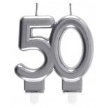 Bougie des Âges 50 ans, Argent