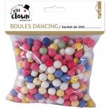 P'TIT Clown re71502 - Boules dancing multicolores, sachet de 200