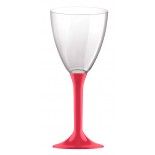 20 verres, pied CORAIL