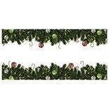 Chaks 76027, Chemin de table Sapin Ornements