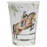 Lot de 10 Gobelets Hippique 27cl