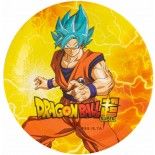 Paquet de 8 Assiettes en carton 23cm Dragon Ball ®