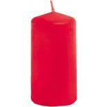 Chaks 80292-02, Petite bougie cylindrique 6cm, Rouge