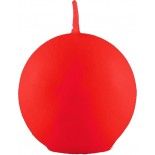 Chaks 80293-02, Bougie Boule 6cm diam, Rouge