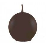 Chaks 80293-06, Bougie Boule 6cm diam, Chocolat