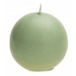 Bougie Boule 6cm diam, vert Sauge