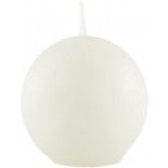 Chaks 80293-40, Bougie Boule 6cm diam, Blanc Nacré