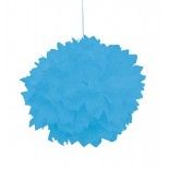 Chaks 80503-12, Set de 2 Pompons boules Papier De Soie 30cm, Turquoise