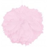 Chaks 80504-32, Set de 2 Pompons boules Papier De Soie 40cm, Rose pastel