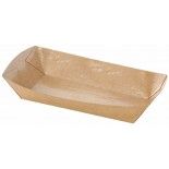 Lot de 8 Barquettes Kraft 150ml, 18x7cm