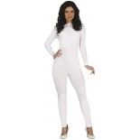 Combinaison Justaucorps adulte FEMME taille M, Blanc