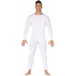 Combinaison Justaucorps adulte, Taille L, Blanc