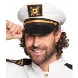 Casquette capitaine de marine, super luxe