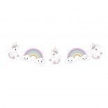 Party Pro 812520, Guirlande bébé licorne 3,5 mètres