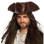 Chapeau de Pirate/Corsaire marron