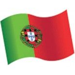 Chaks 82004, Sachet de 16 Confettis Drapeau portugais