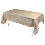 Nappe JUTE naturelle rectangle 120x240cm