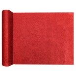 Chemin de table Paillettes fines 3m, Rouge