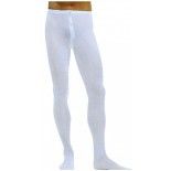 Chaks 84 250726 0, Collants de Danse professionnels à braguette, Blanc adulte L/XL